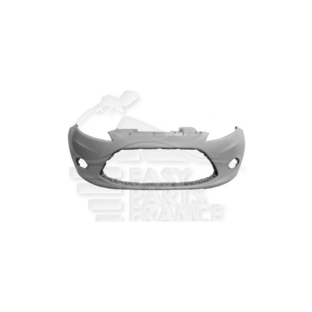 PARE-CHOC AVANT A PEINDRE AVEC EMPLACEMENT ANTI-BROUILLARD pour FORD FIESTA