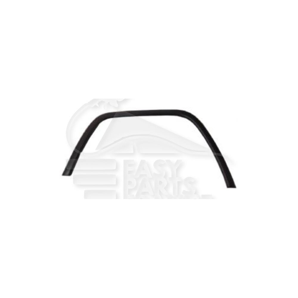 ELARGISSEUR AILE AVANT-GAUCHE NOIR pour JEEP GRAND CHEROKEE