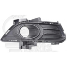 GRILLE DE PC AVD A/EMPL AB NOIRE A/MOULURE CHROMEE 