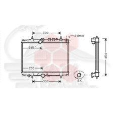 RADIA 2.0 16V HPI - 2.2 HDI BM 380 X 560 X 32 