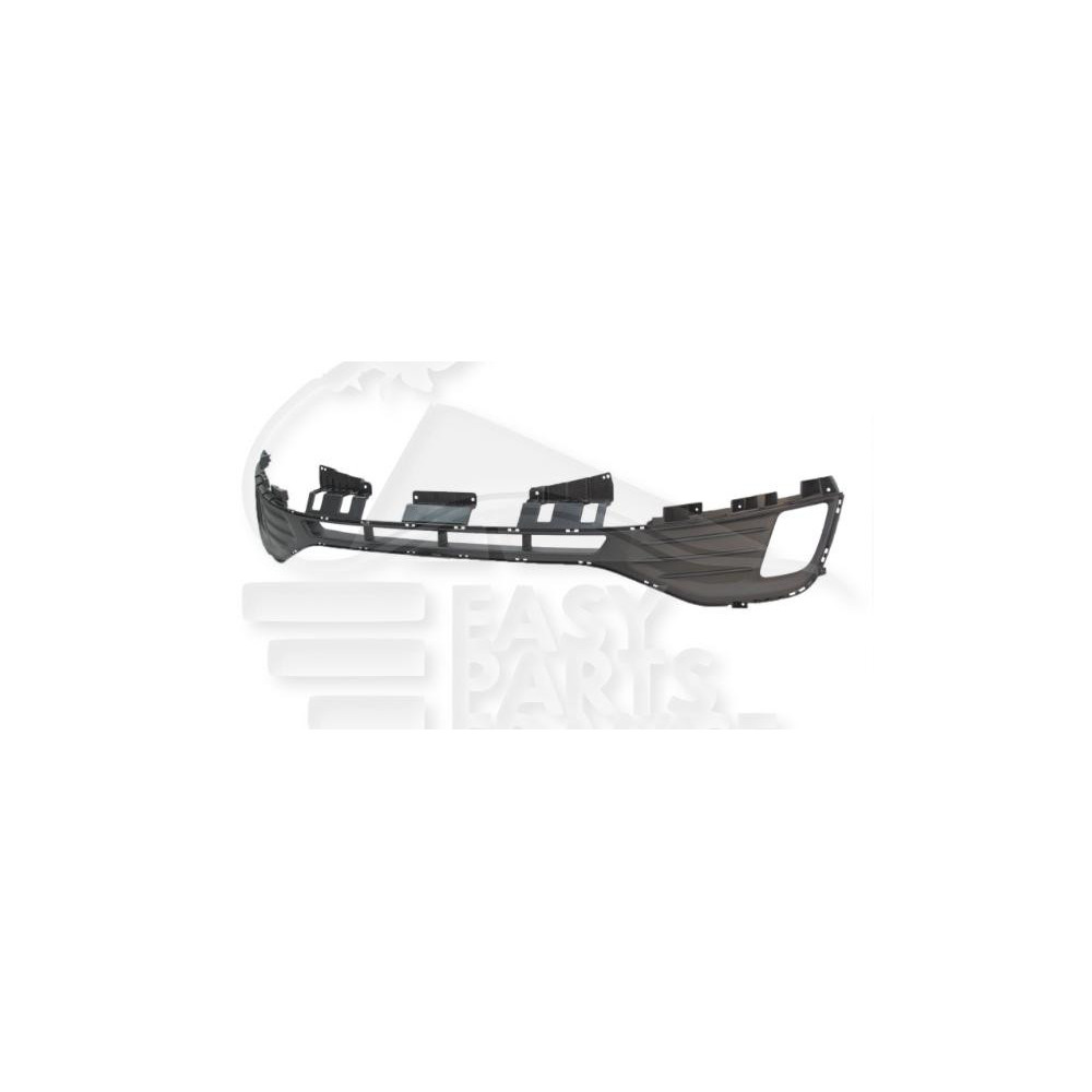 GRILLE CENTRALE DE PARE-CHOC AVANT NOIRE AVEC EMPLACEMENT ANTI-BROUILLARD MODÈLE USA pour KIA SPORTAGE