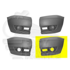 CROSSE DE PARE-CHOC AVANT-GAUCHE AVEC EMPLACEMENT ANTI-BROUILLARD pour FORD TRANSIT