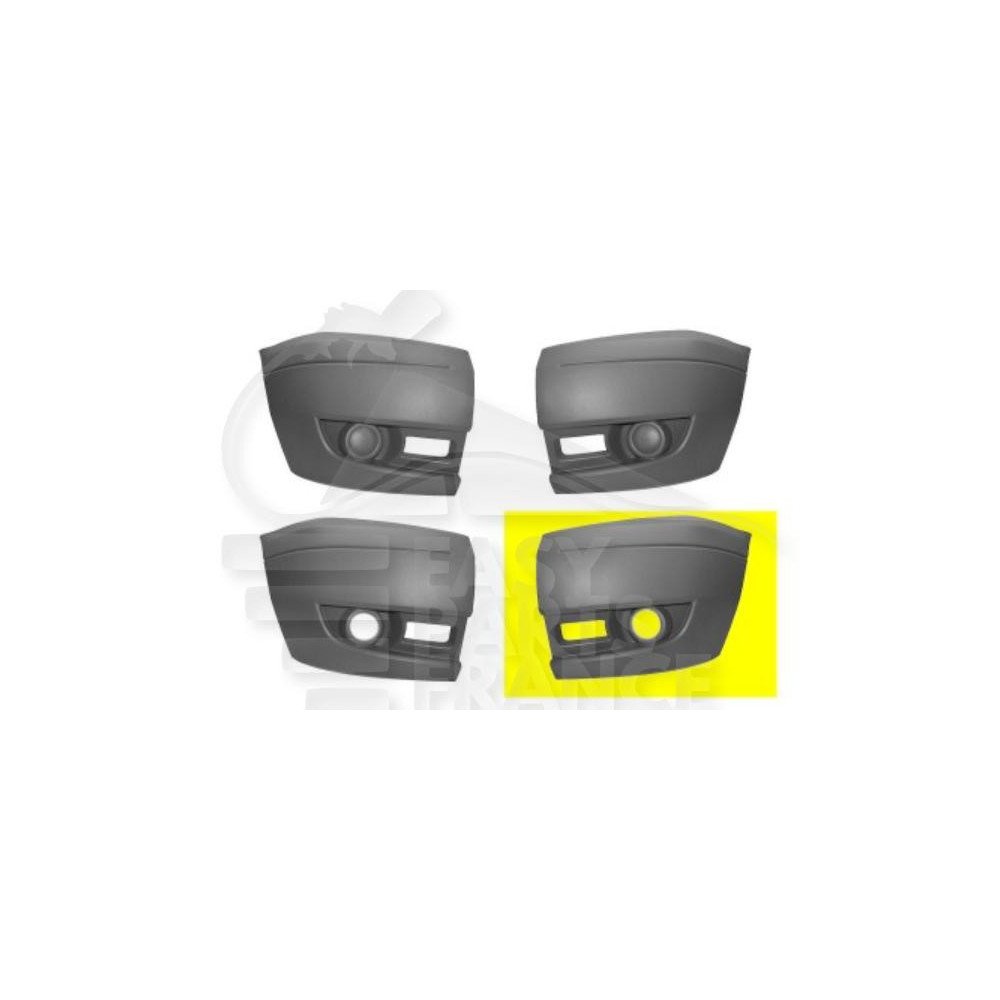 CROSSE DE PARE-CHOC AVANT-GAUCHE AVEC EMPLACEMENT ANTI-BROUILLARD pour FORD TRANSIT