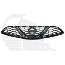 GRILLE DE CALANDRE NOIRE A/MOULURE CHROMEE 