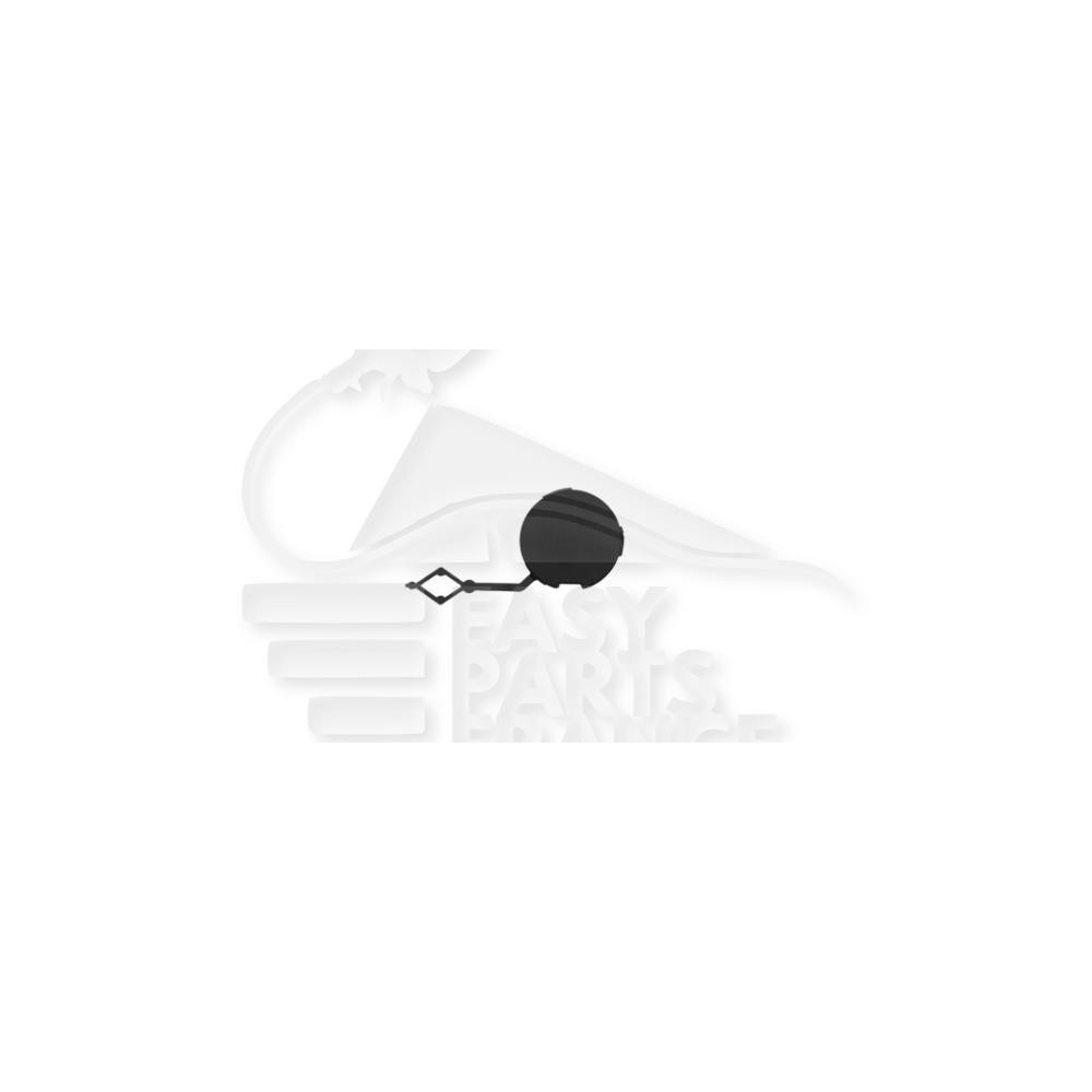 CACHE CROCHET DE PARE-CHOC ARRIÈRE NOIR pour OPEL COMBO