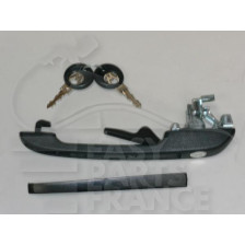 POIGNÉE PORTE AVANT-GAUCHE + CLES pour VOLKSWAGEN GOLF