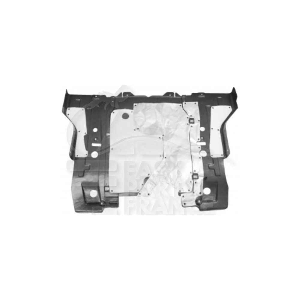 CACHE SOUS MOTEUR AVEC ISOLANT pour OPEL ZAFIRA