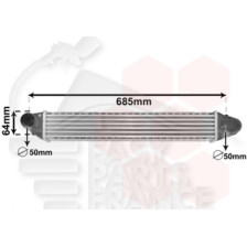 ECHANGEUR 1.8 - 1.9 TDI - 570 X 96 X 85 pour FORD GALAXY