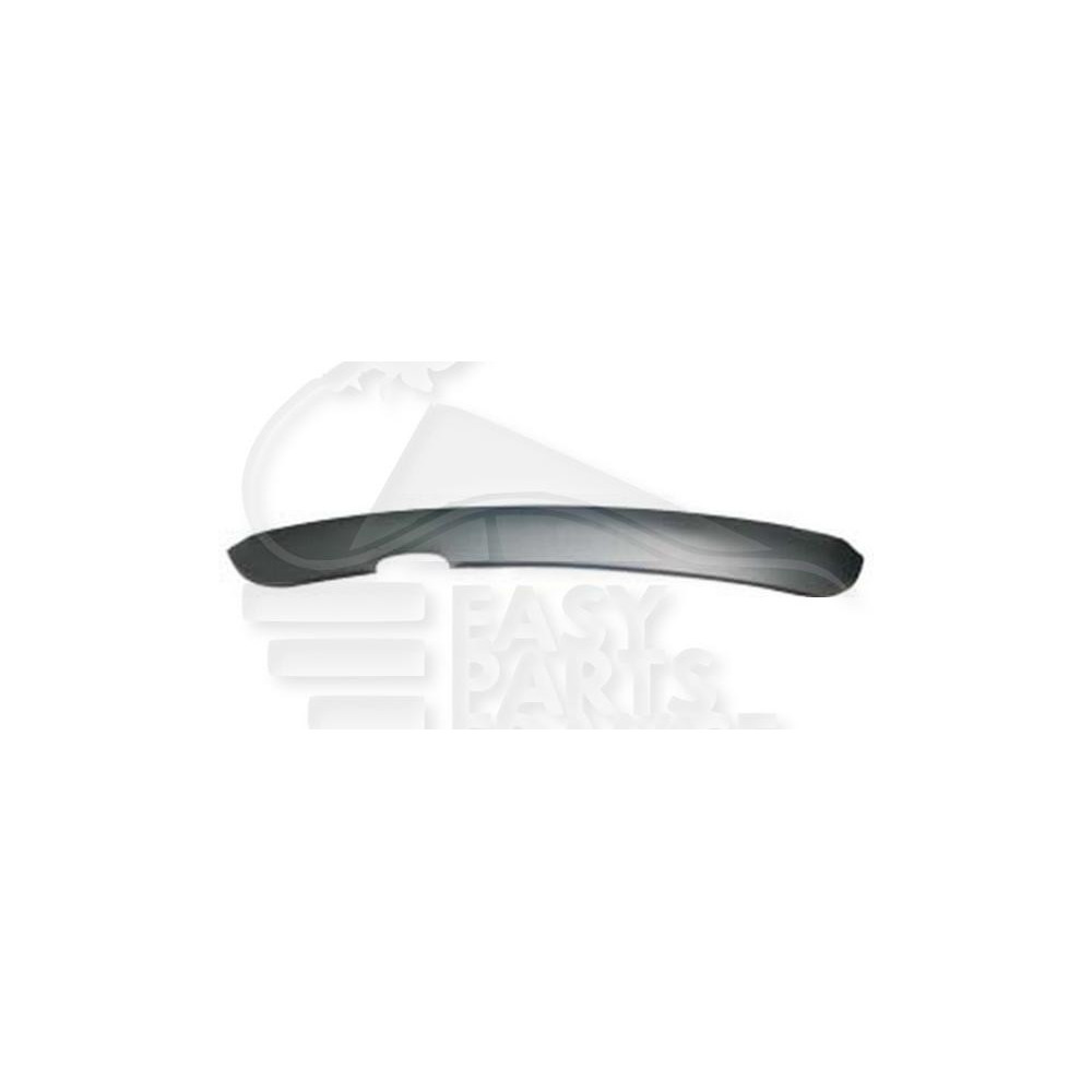 SPOILER DE PARE-CHOC ARRIÈRE NOIR pour VOLKSWAGEN POLO