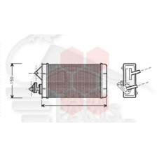 RADIA DE CHAUF TT TYPES 216 X 157 X 42 