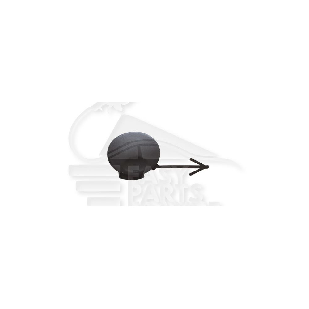 CACHE CROCHET DE PARE-CHOC AVANT pour OPEL CORSA
