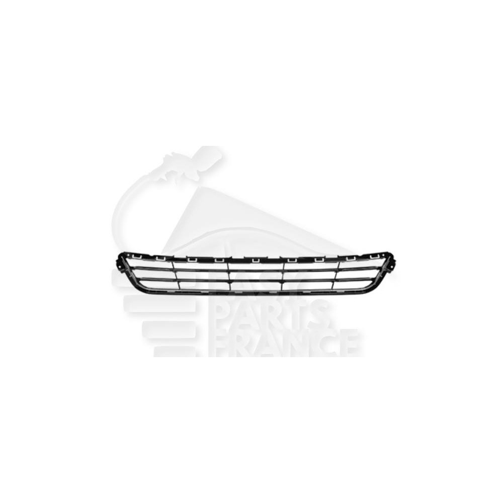 GRILLE CENTRALE DE PARE-CHOC AVANT INFÉRIEUR NOIRE AVEC REGULATEUR DE VITESSE pour FORD MONDEO