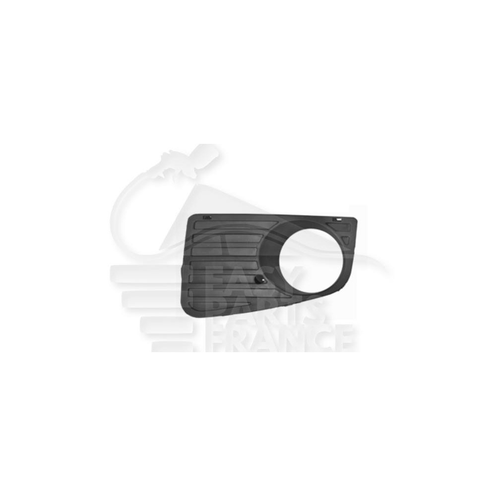 GRILLE DE PARE-CHOC AVANT-GAUCHE AVEC EMPLACEMENT ANTI-BROUILLARD NOIRE pour VOLKSWAGEN CRAFTER