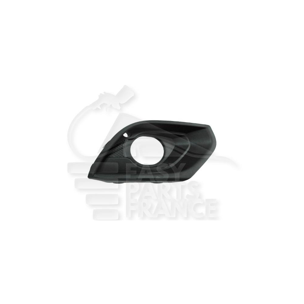 GRILLE DE PARE-CHOC AVANT-GAUCHE NOIRE AVEC EMPLACEMENT ANTI-BROUILLARD pour OPEL CORSA