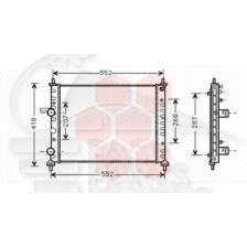 RADIA 1.6 16V 01 → A/CLIM 475 X 414 X 32 