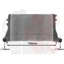 ECHANGEUR 2.0 TSI 625 X 405 X 38 pour VOLKSWAGEN PASSAT