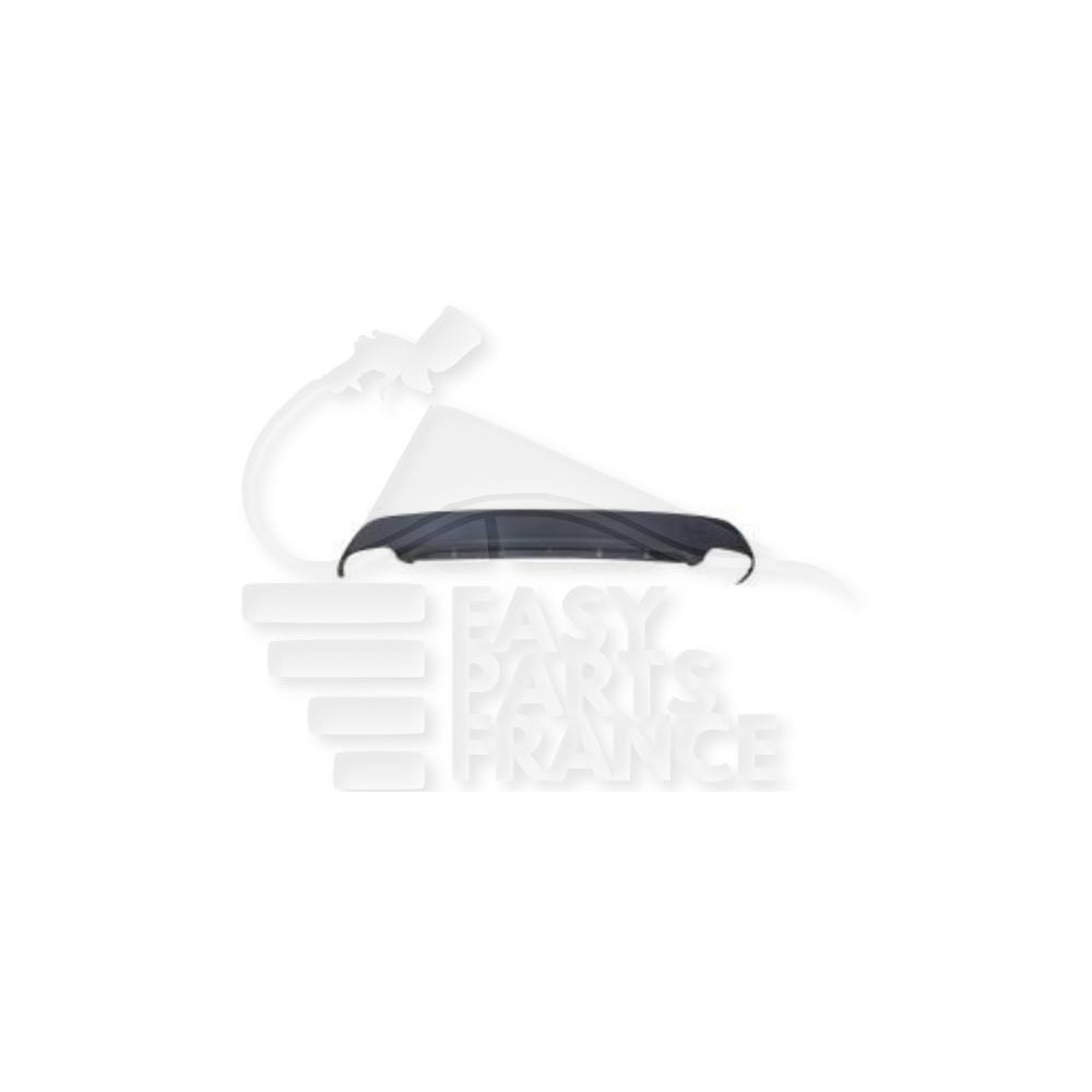 SPOILER DE PARE-CHOC ARRIÈRE NOIR pour MERCEDES CLASSE CLA