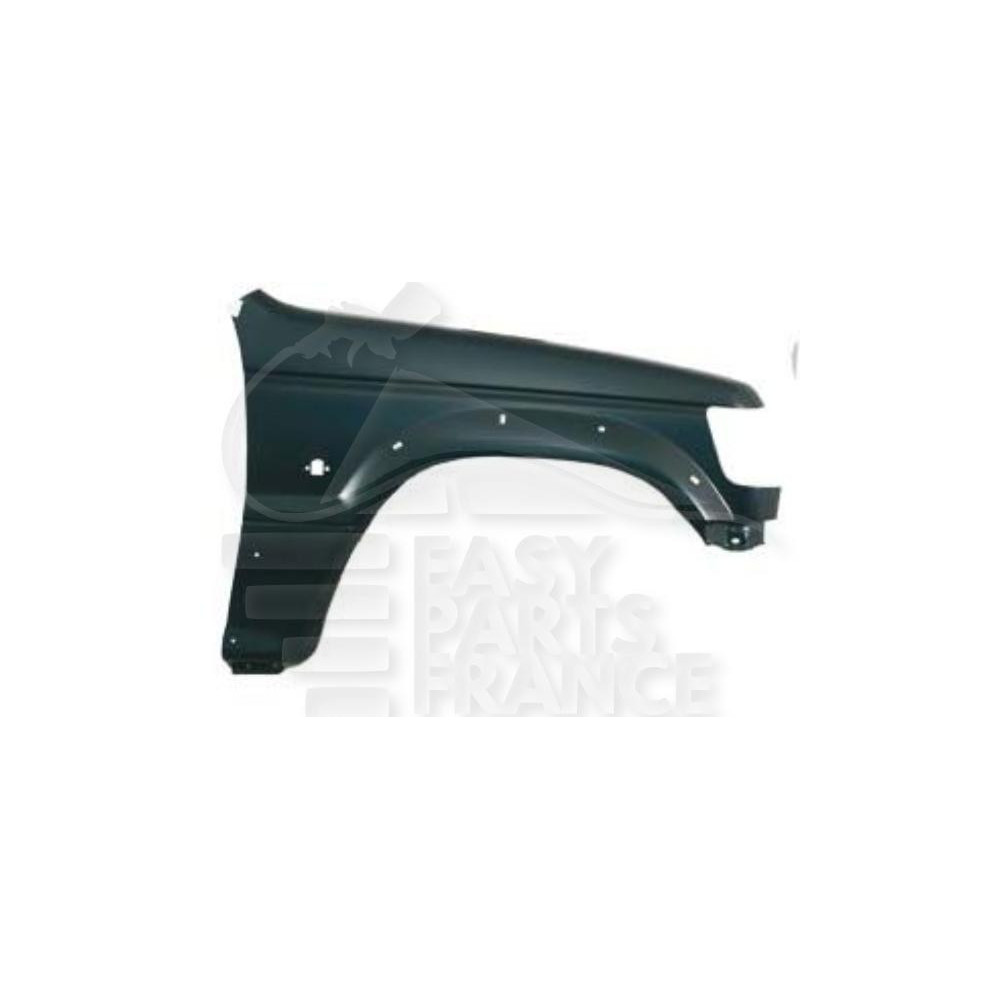 AILE AVANT-DROIT + EMPLACEMENT FEU + TROUS ELARGISSEUR pour MITSUBISHI PAJERO