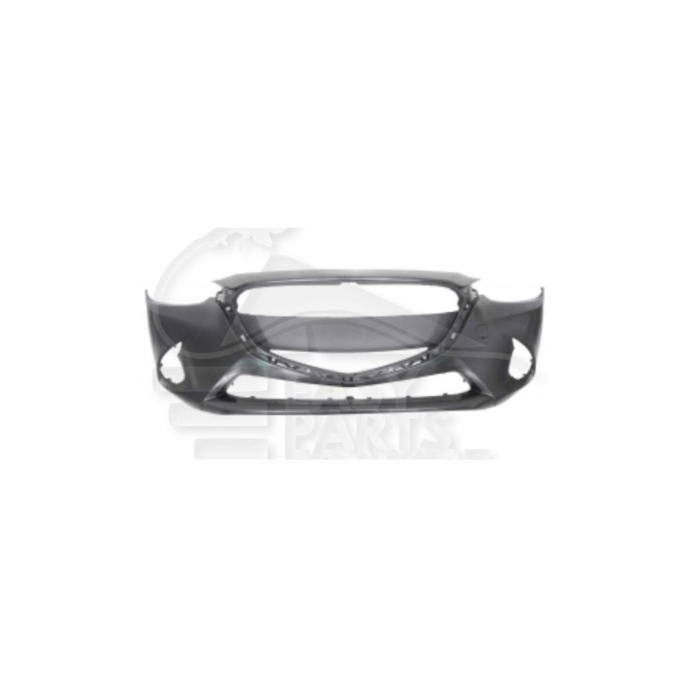 PARE-CHOC AVANT A PEINDRE SANS APPRET pour MAZDA MAZDA 2