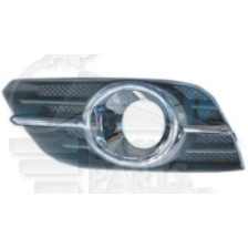 GRILLE DE PC AVG NOIRE A/MOULURE CHROMEE 