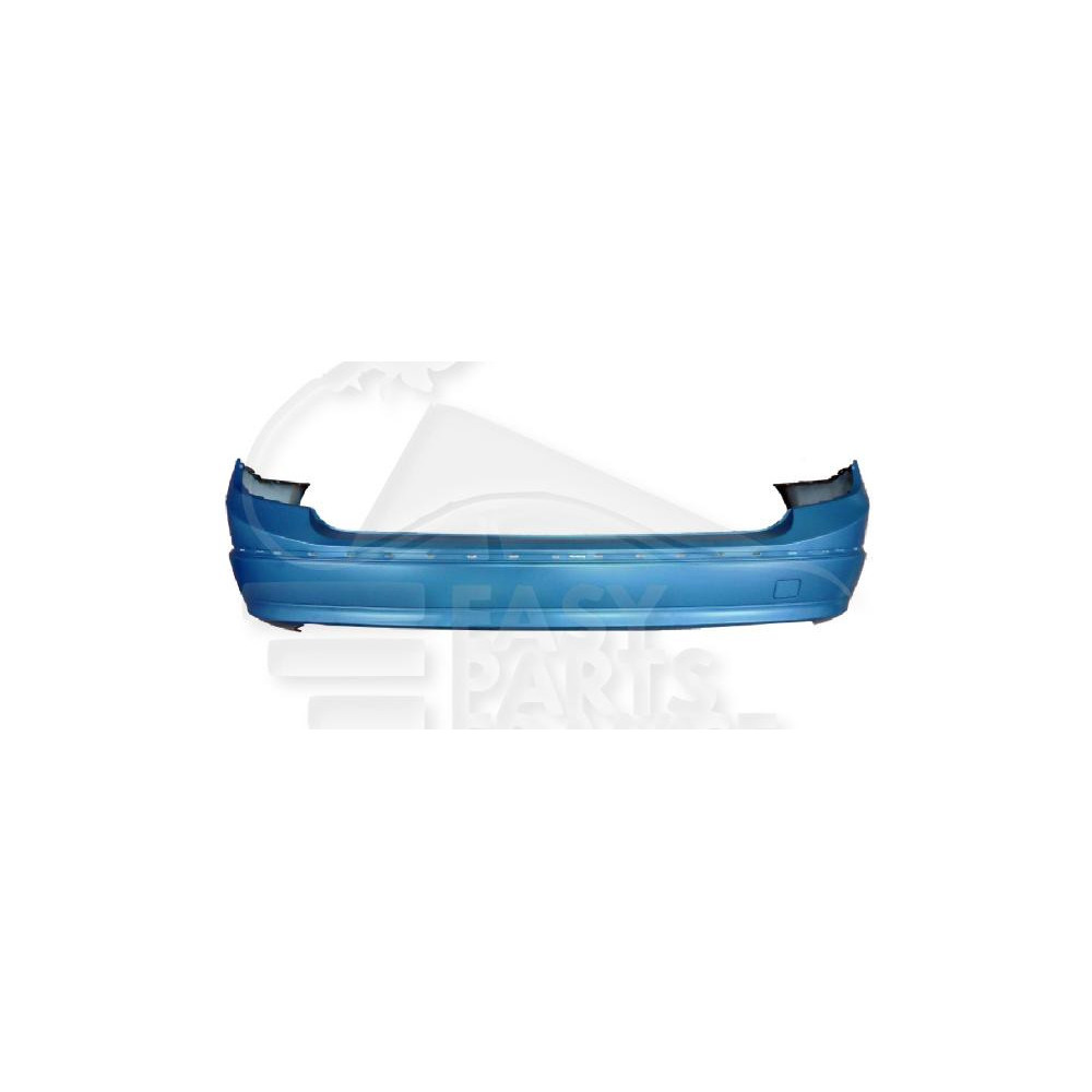 PARE-CHOC ARRIÈRE A PEINDRE SANS PACKONTROL AVEC EMPLACEMENT MOULURE MODÈLE BREAK pour MERCEDES CLASSE C - W204