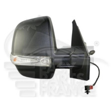 RÉTROVISEUR DROIT A CABLE NOIR AVEC FEU DOUBLE GLACE pour OPEL COMBO