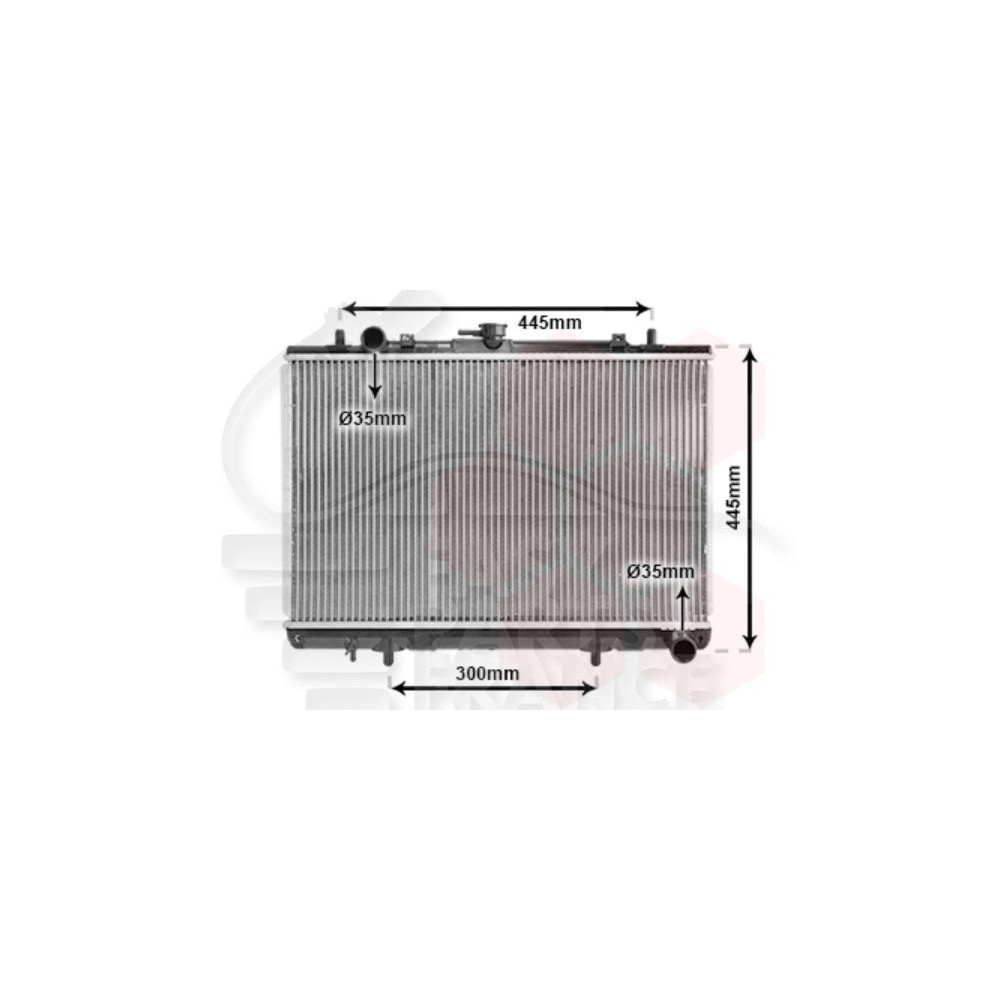 RADIATEUR 2.5 TDIC BOÎTE MÉCA AVEC OU SANS CLIM pour MITSUBISHI PAJERO
