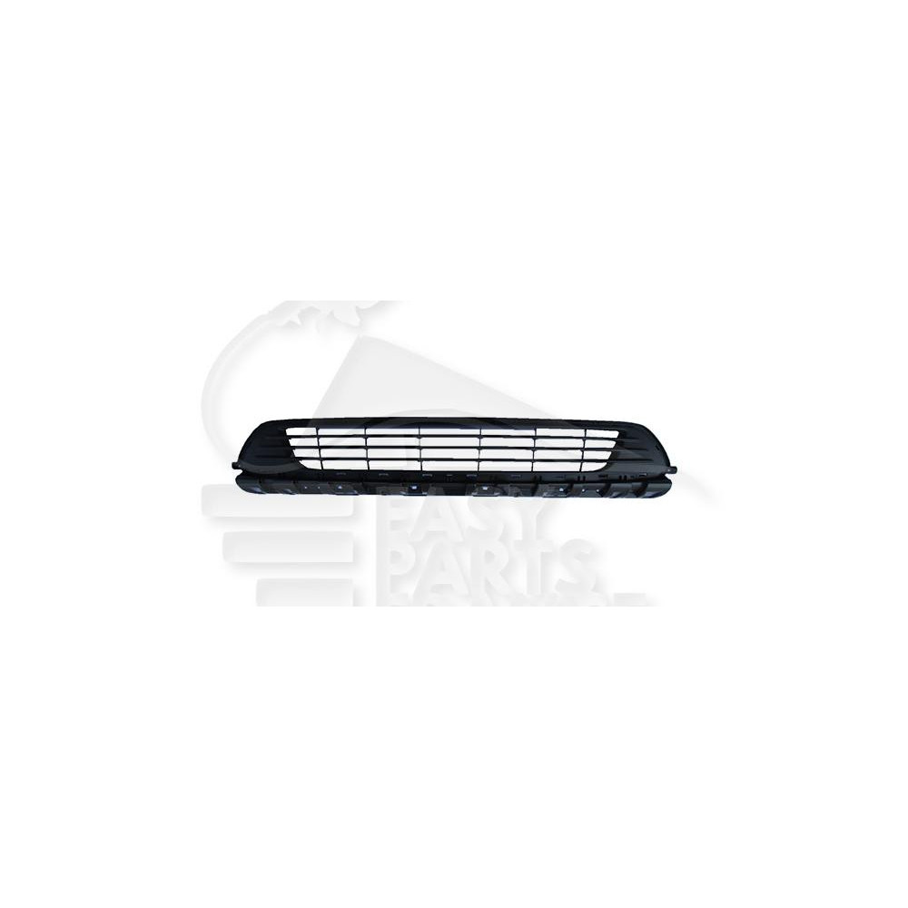 GRILLE DE PARE-CHOC AVANT CENTRALE NOIRE pour OPEL VIVARO