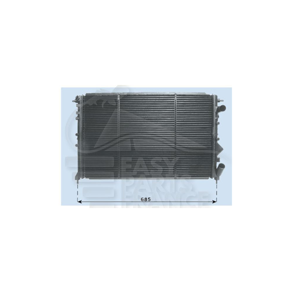 RADIATEUR 2.1TD SANS CLIM 621 X 395 X 34 pour RENAULT ESPACE