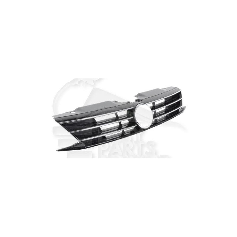 GRILLE DE CALANDRE A PEINDRE AVEC MOULURE CHROMEE pour VOLKSWAGEN JETTA