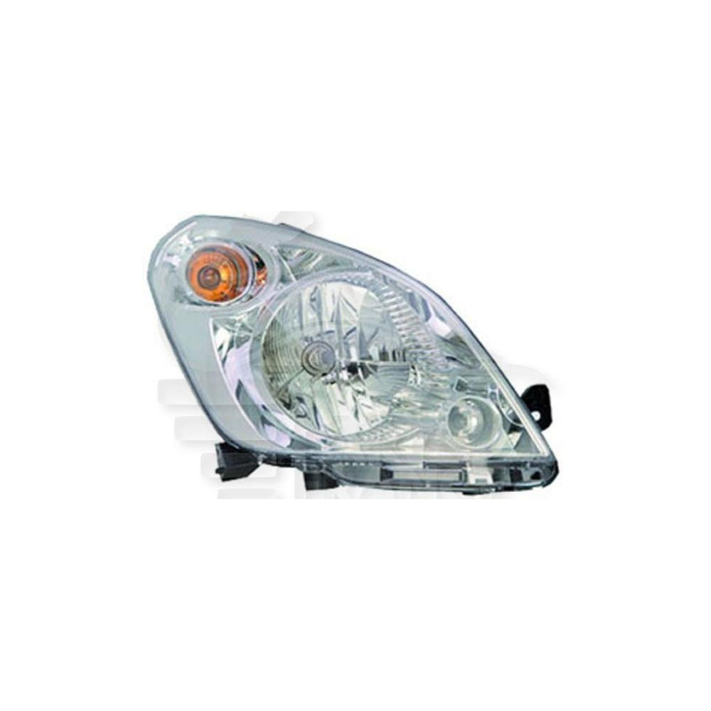 PHARE OPTIQUE DROIT H4 ÉLECTRIQUE AVEC MOTEUR pour SUZUKI SPLASH