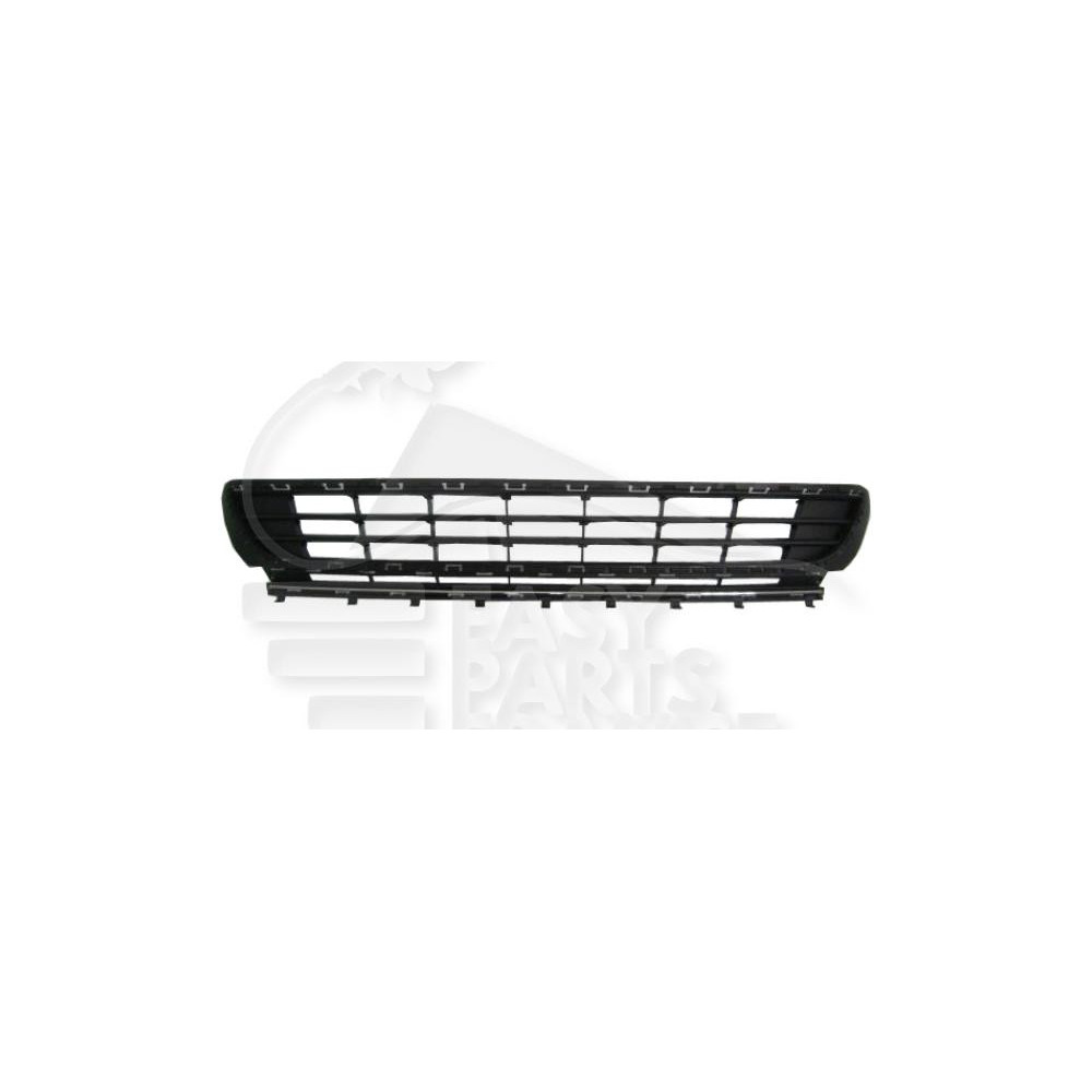 GRILLE DE PARE-CHOC AVANT CENTRALE AVEC MOULURE CHROMEE pour VOLKSWAGEN GOLF