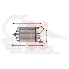 ECHANGEUR 1.9 JTD 191 X 202 X 62 