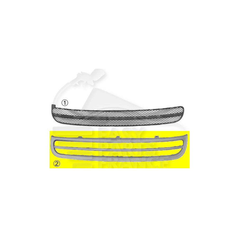 CADRE DE GRILLE pour VOLKSWAGEN NEW BEETLE
