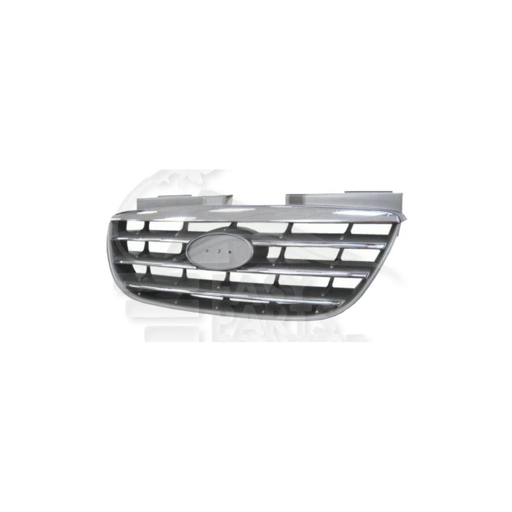 GRILLE DE CALANDRE AVEC MOULURE CHROMEE pour HYUNDAI LANTRA / ELANTRA