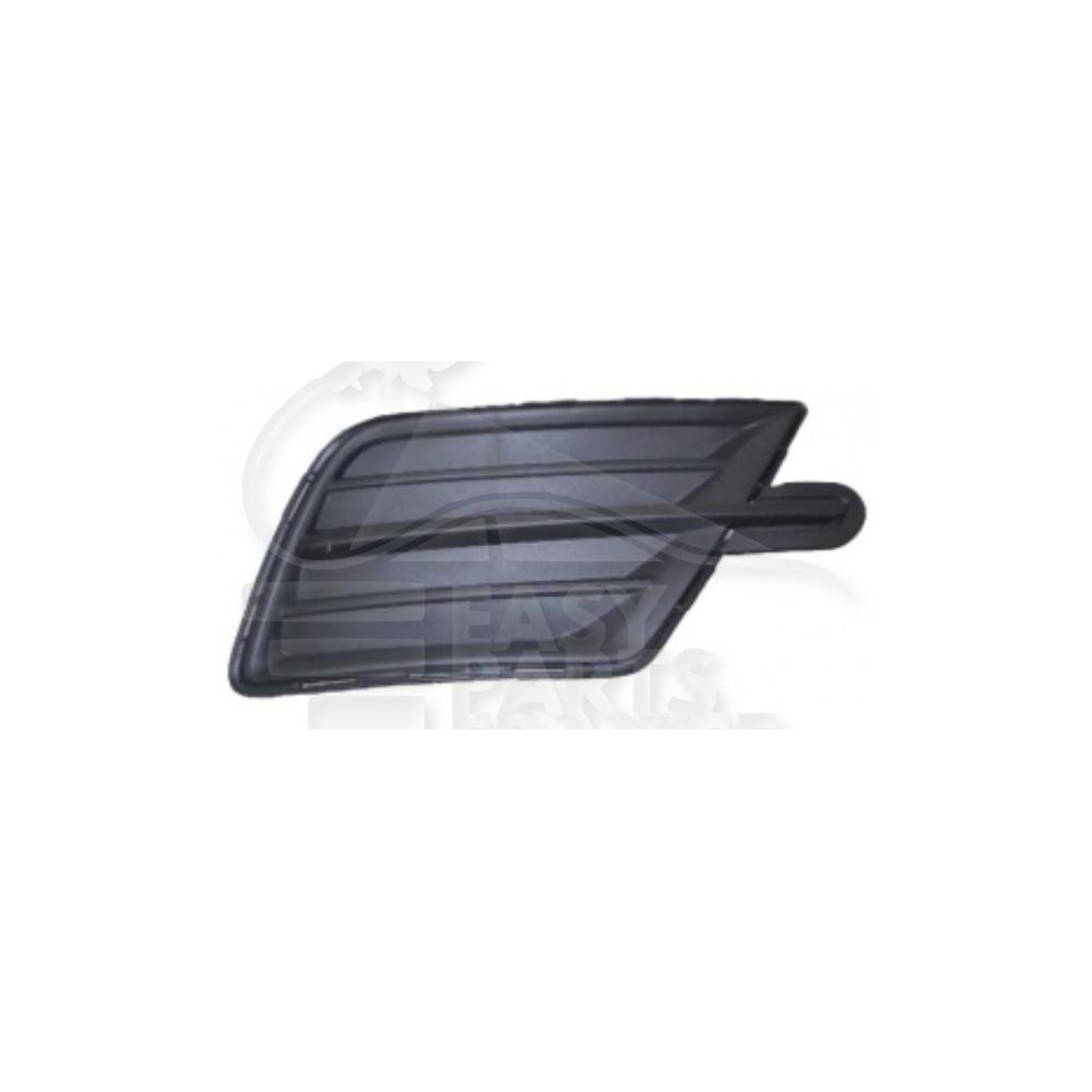 GRILLE DE PARE-CHOC AVANT-DROIT NOIRE pour VOLKSWAGEN CADDY