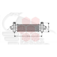 ECHANGEUR 2.0 TDCI 412 X 107 X 87 