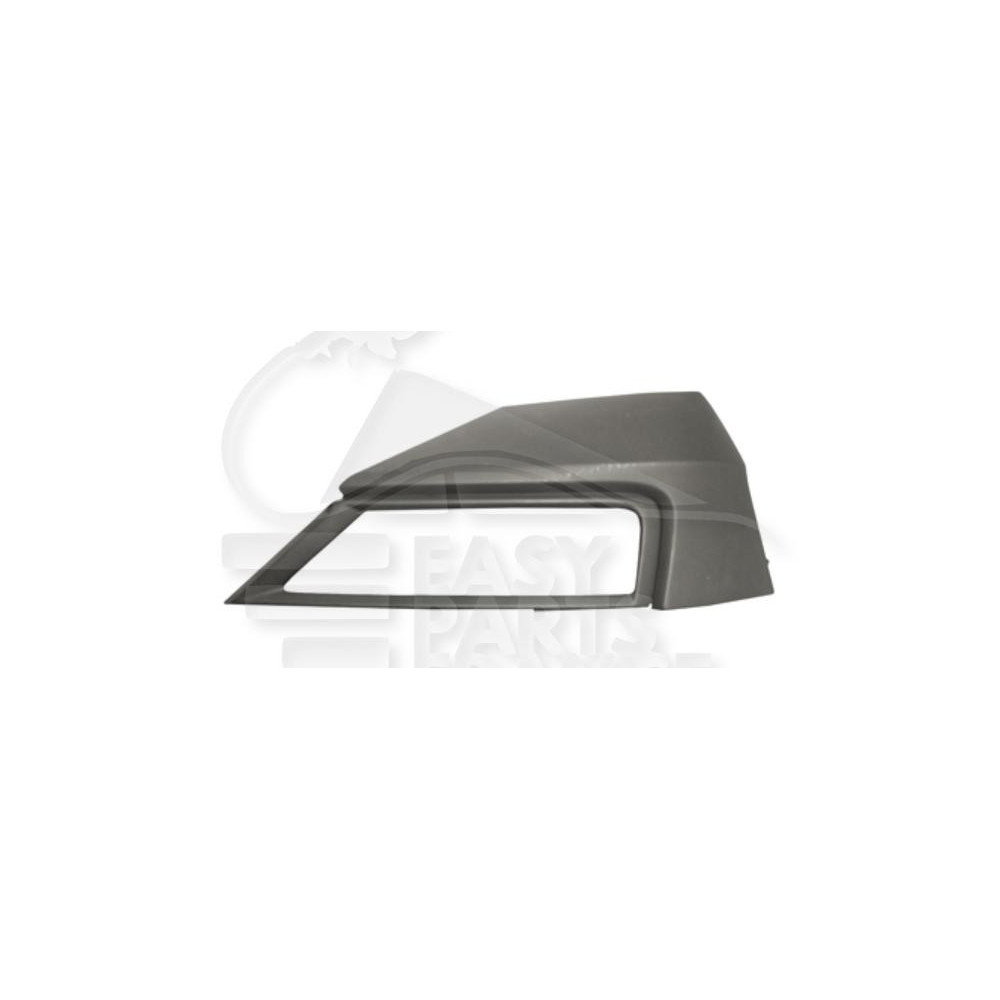GRILLE DE PARE-CHOC INFÉRIEUR AVANT-DROIT NOIRE AVEC MOULURE CHROMEE pour VOLKSWAGEN TIGUAN