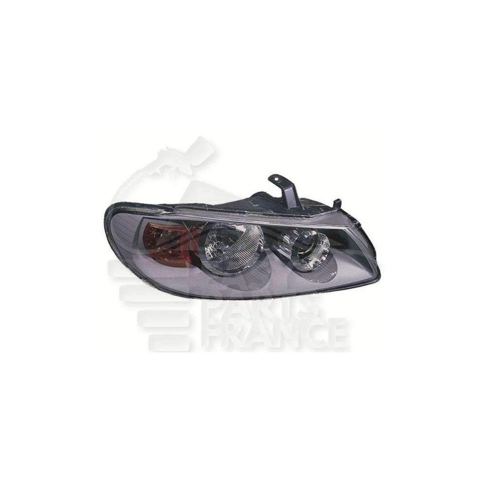 PHARE OPTIQUE DROIT H7+H7 ÉLECTRIQUE SANS MOTEUR FOND CHROME pour NISSAN ALMERA