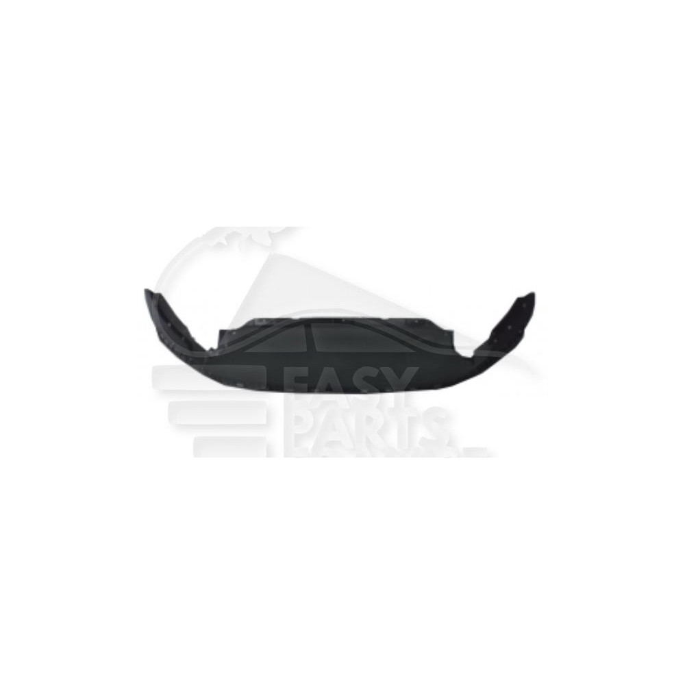SPOILER DE PARE-CHOC AVANT NOIR pour VOLKSWAGEN POLO
