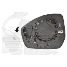 GLACE DE RÉTROVISEUR DROIT CHAUFFANT AVEC DÉTECT. ANGLE MORT pour LAND ROVER DISCOVERY