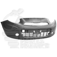 PARE-CHOC AVANT A PEINDRE AVEC EMPLACEMENT ANTI-BROUILLARD - SANS PACKONTROL pour NISSAN MICRA