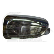 POIGNEE DE PTE INT AVG/ARG NOIRE LEVIER ARGENT 