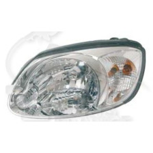 PHARE OPTIQUE GAUCHE H4 MANUEL OU ÉLECTRIQUE FEU BLANC pour HYUNDAI ACCENT
