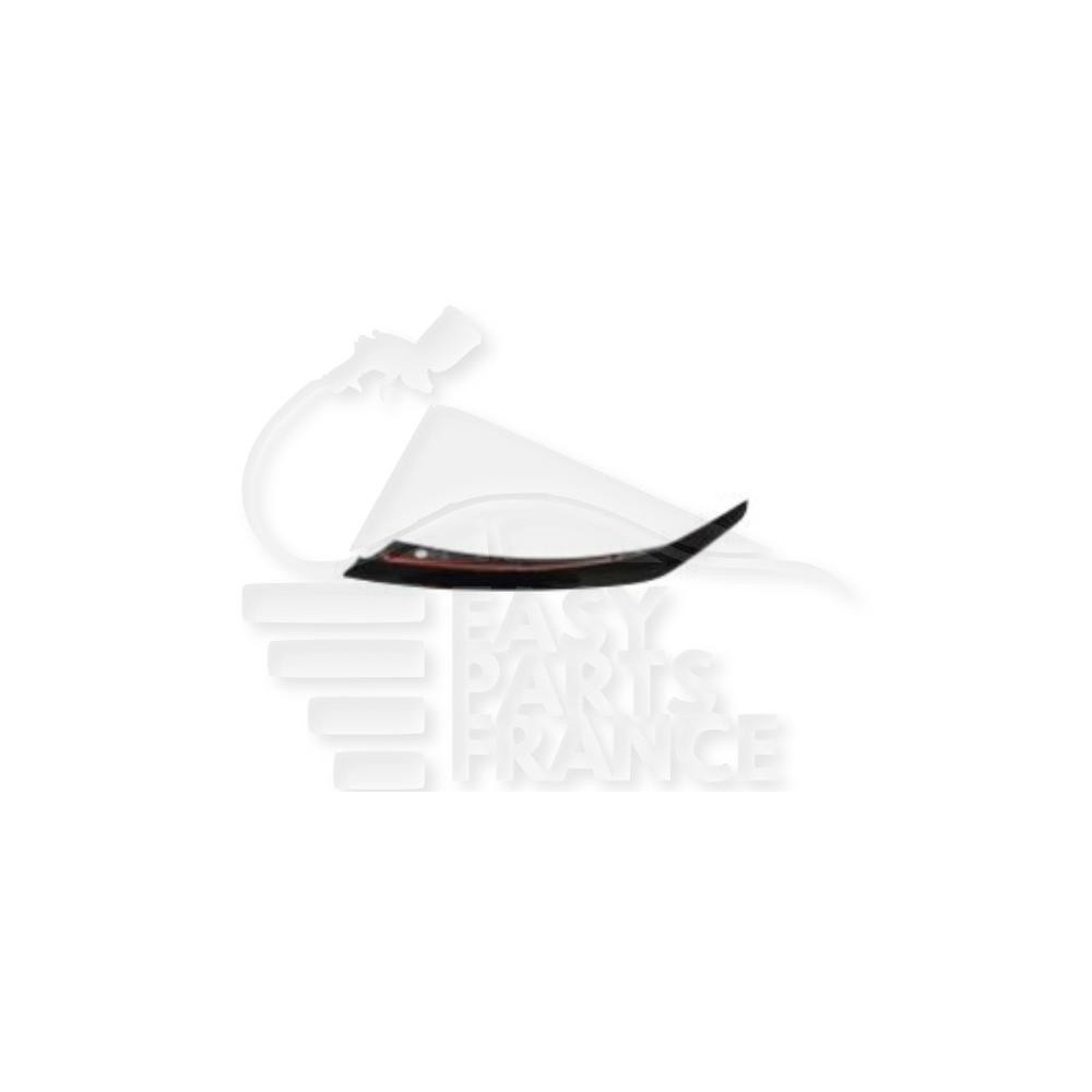 SPOILER DE PARE-CHOC INFÉRIEUR AVANT-GAUCHE NOIR - MODÈLE . A35 AMG pour MERCEDES CLASSE A - W177