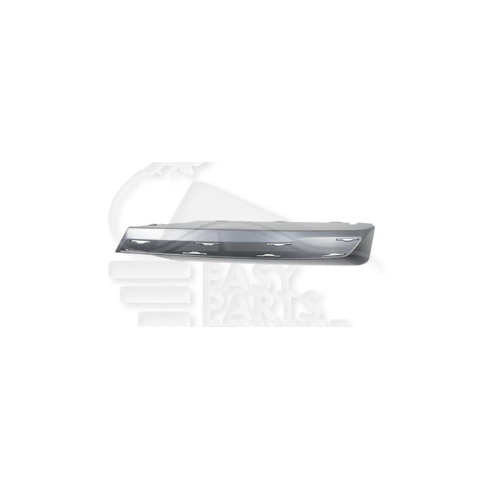 MOULURE DE PARE-CHOC AVANT-DROIT A PEINDRE MODÈLE LUXURY LINE pour BMW X3