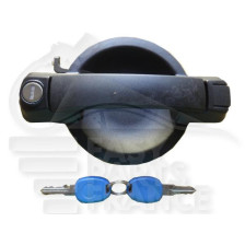 POIGNEE DE PTES EXT AVD NOIRE A/CLES 