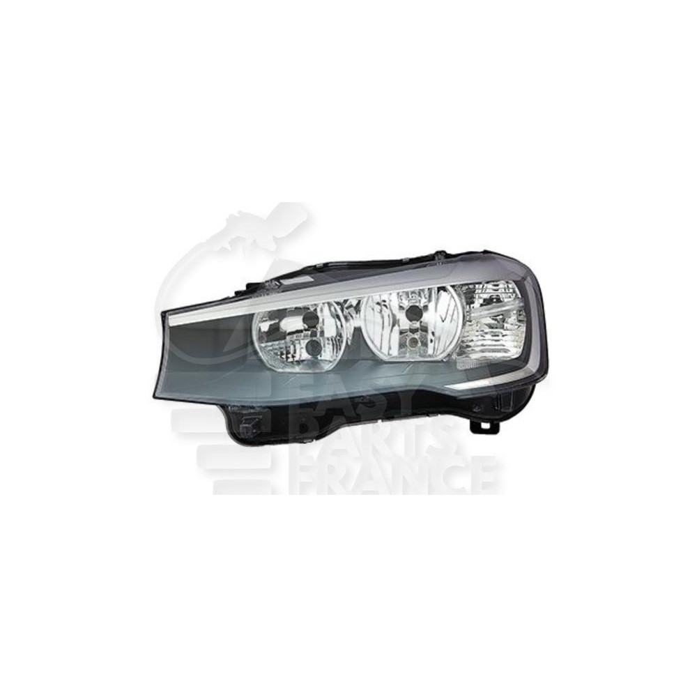 PHARE OPTIQUE GAUCHE H7+H7 ÉLECTRIQUE AVEC MOTEUR pour BMW X4