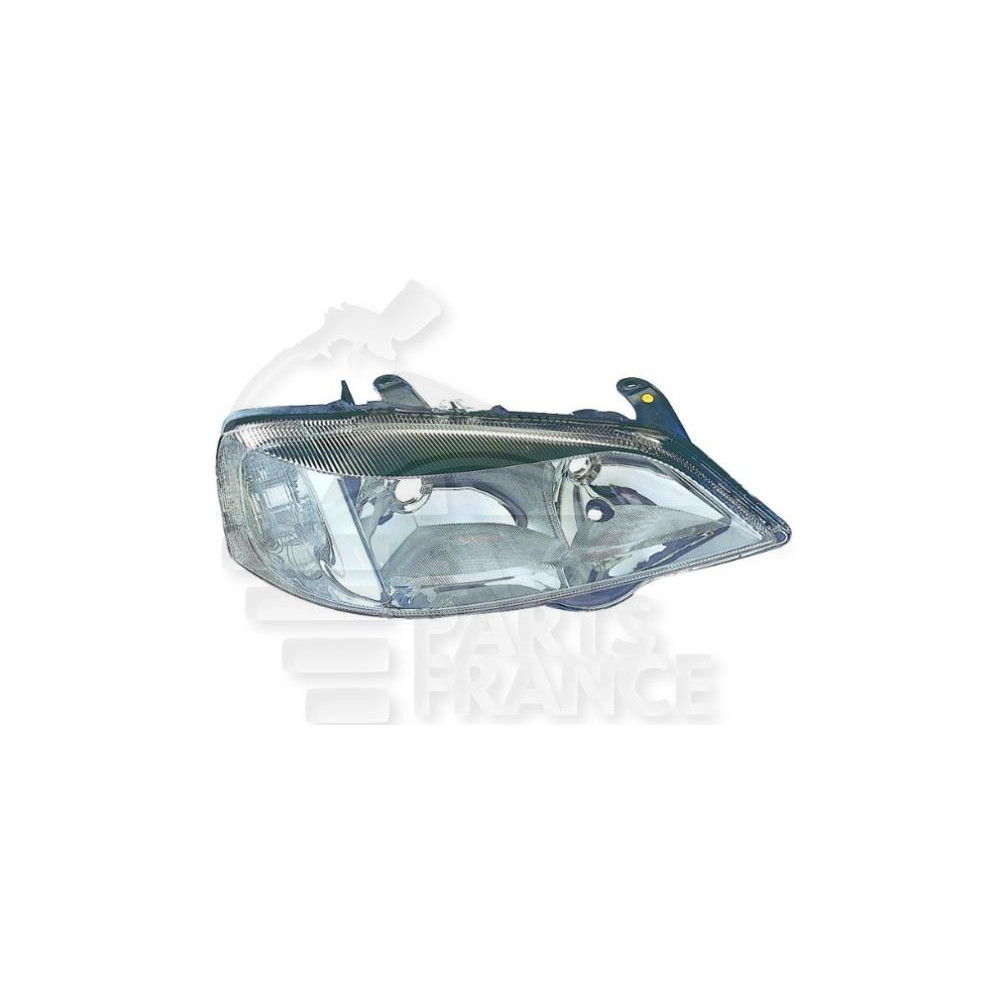 PHARE OPTIQUE DROIT H7+HB3 MANUEL OU ÉLECTRIQUE FOND CHROME pour OPEL ASTRA