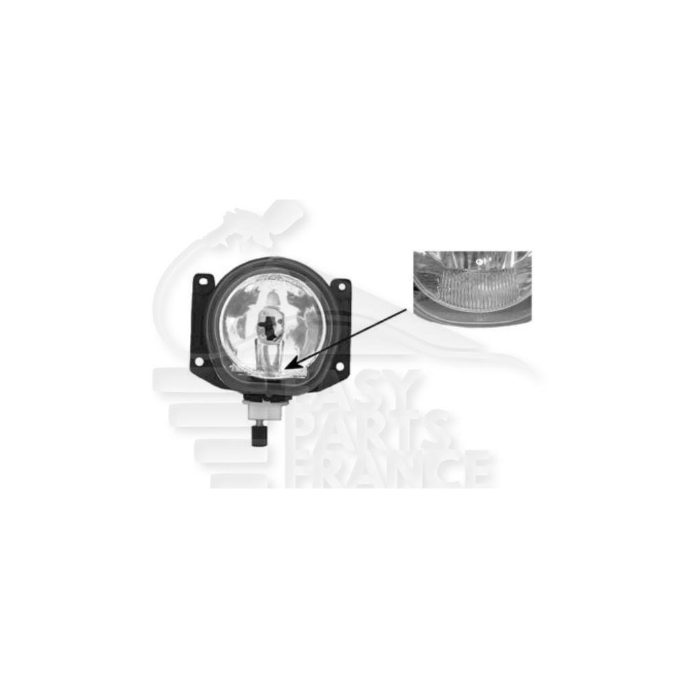 ANTI-BROUILLARD H1 AVANT-DROIT/AVANT-GAUCHE SAUF SW pour ALFA ROMEO 156